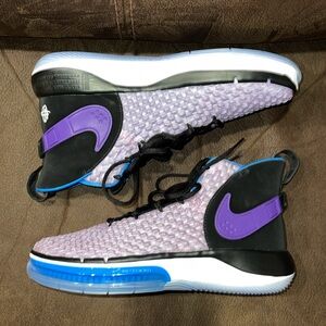 New Nike Alphadunk Flight 'Huarache - Fab Five' BQ5401-900 Basketball size 10.5